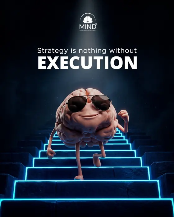 MINDz brain poster: Strategy needs execution