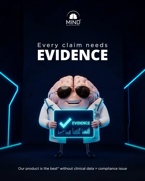 MINDz brain poster: Every claim needs evidence